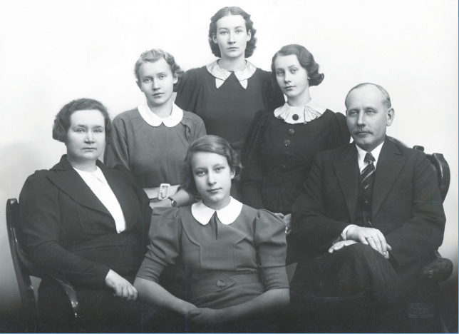 Kaarel Eenpalu perekond 1938. aastal.