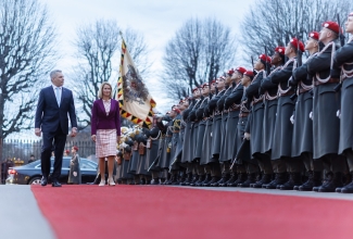 Kaja Kallas ja Karl Nehammer